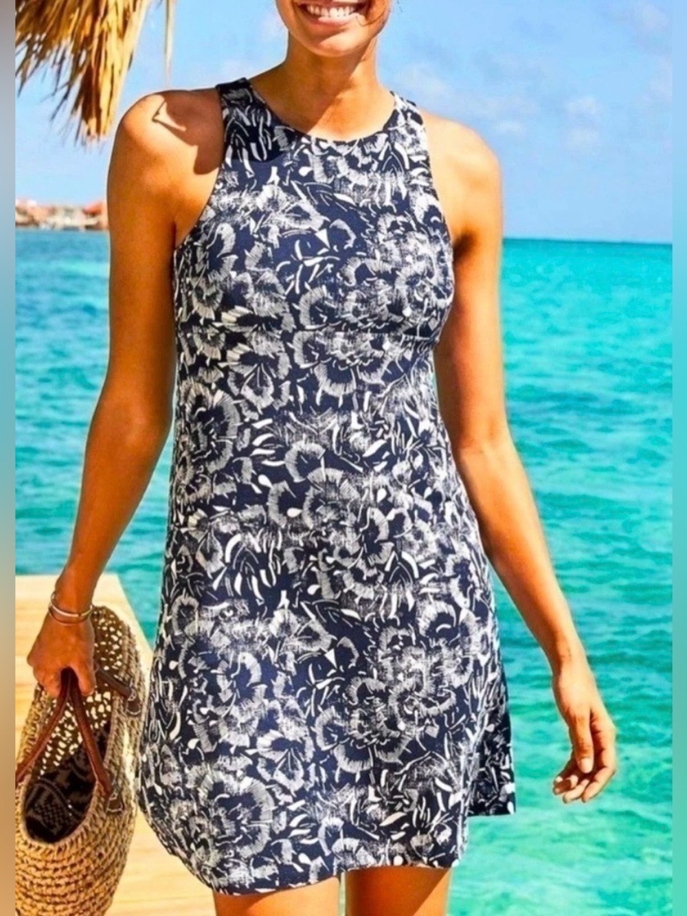 Athleta Santorini sleeveless dress Size Small NWOT